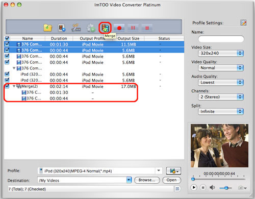 ImTOO Video Converter Platinum for Mac