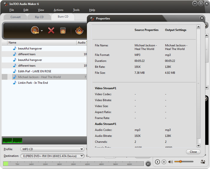 ImTOO audio maker 6